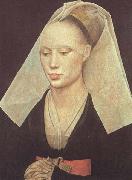Rogier van der Weyden Portrait of a Lady (mk45) Spain oil painting artist